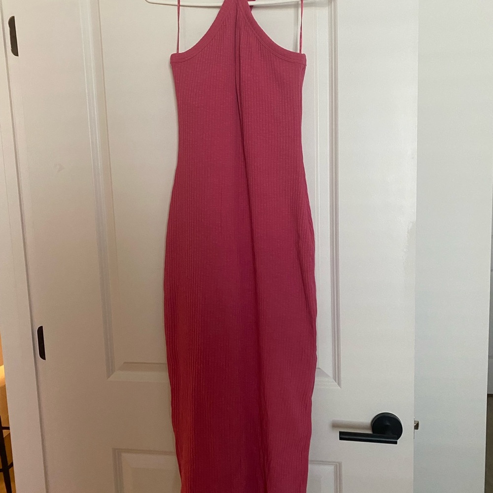 Old Navy Hot Pink Bodycon Dress